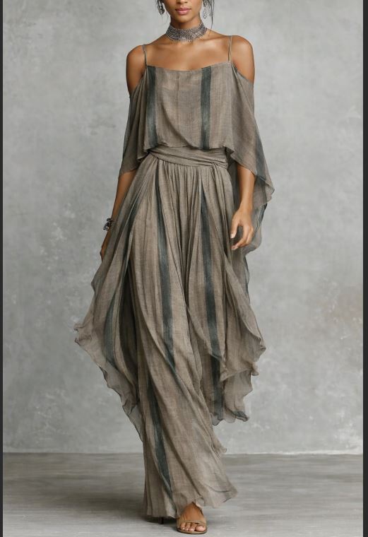 Spiral Royal Gown
