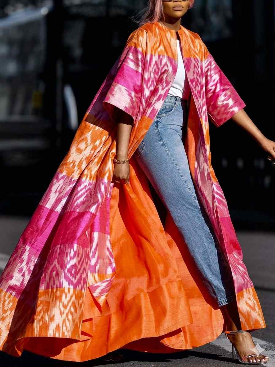 Solare Ikat Robe