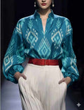 Atelier Obsidian Ikat Shirt