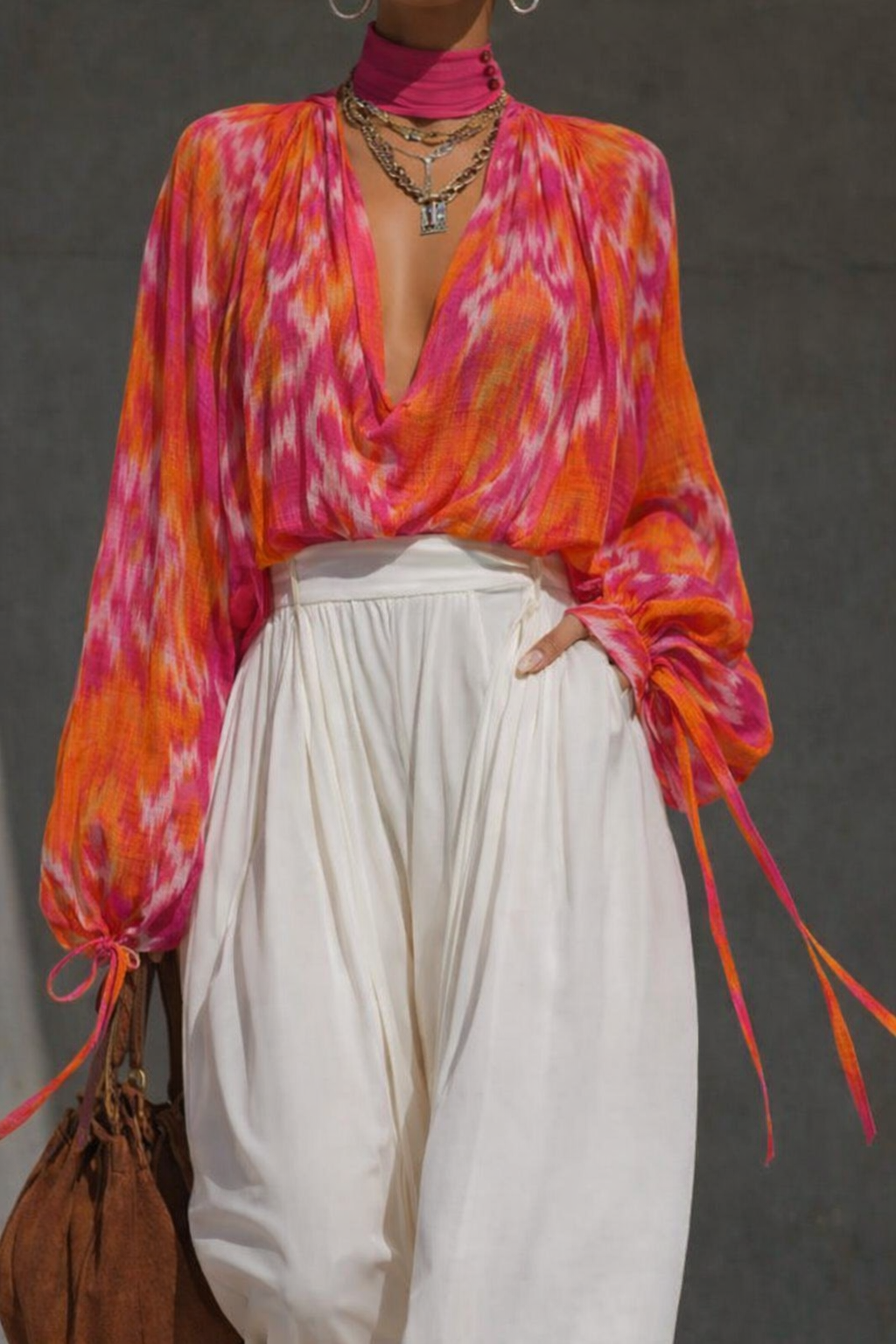 Solar Ikat Blouse — image 1