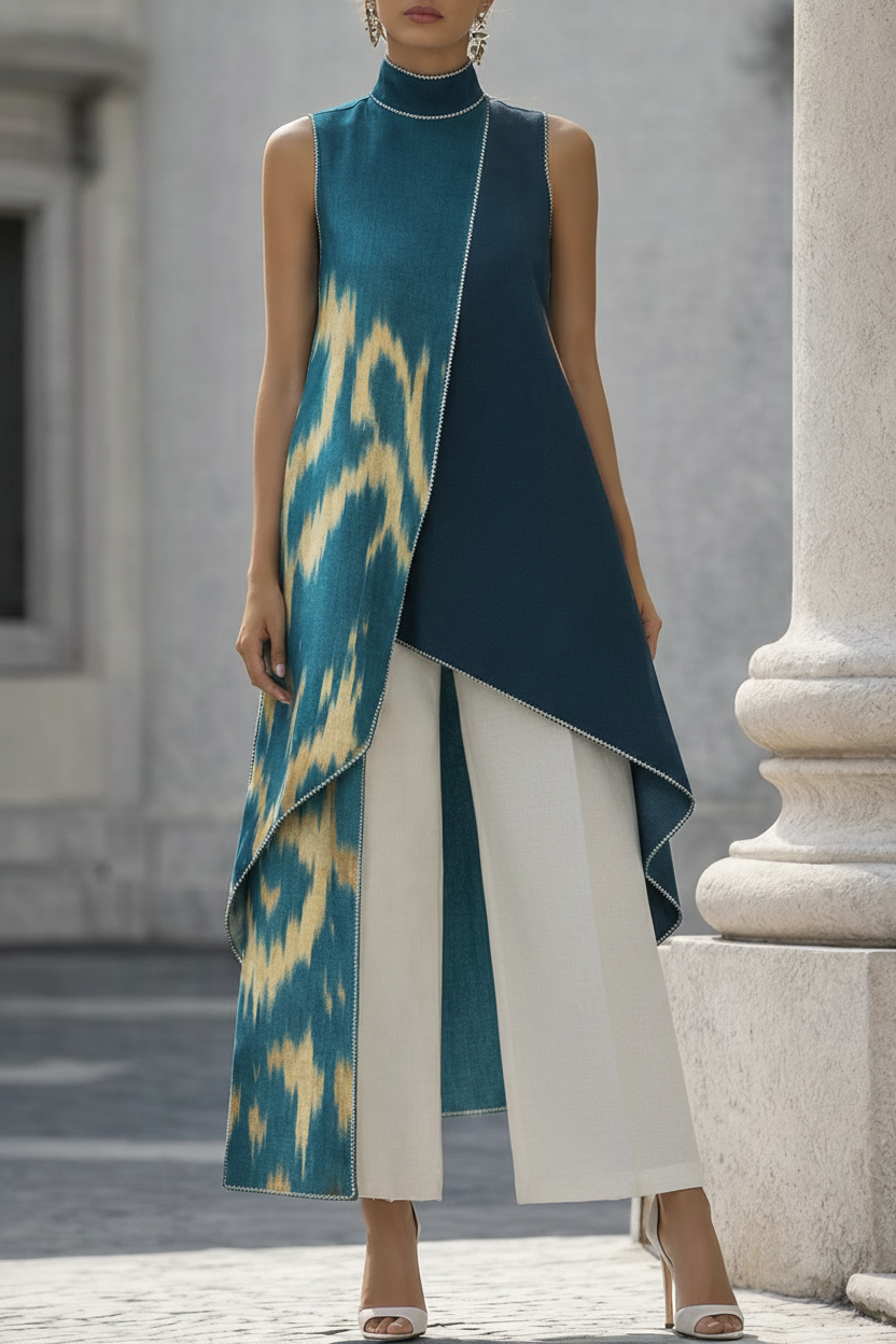 Verdant Ikat Set