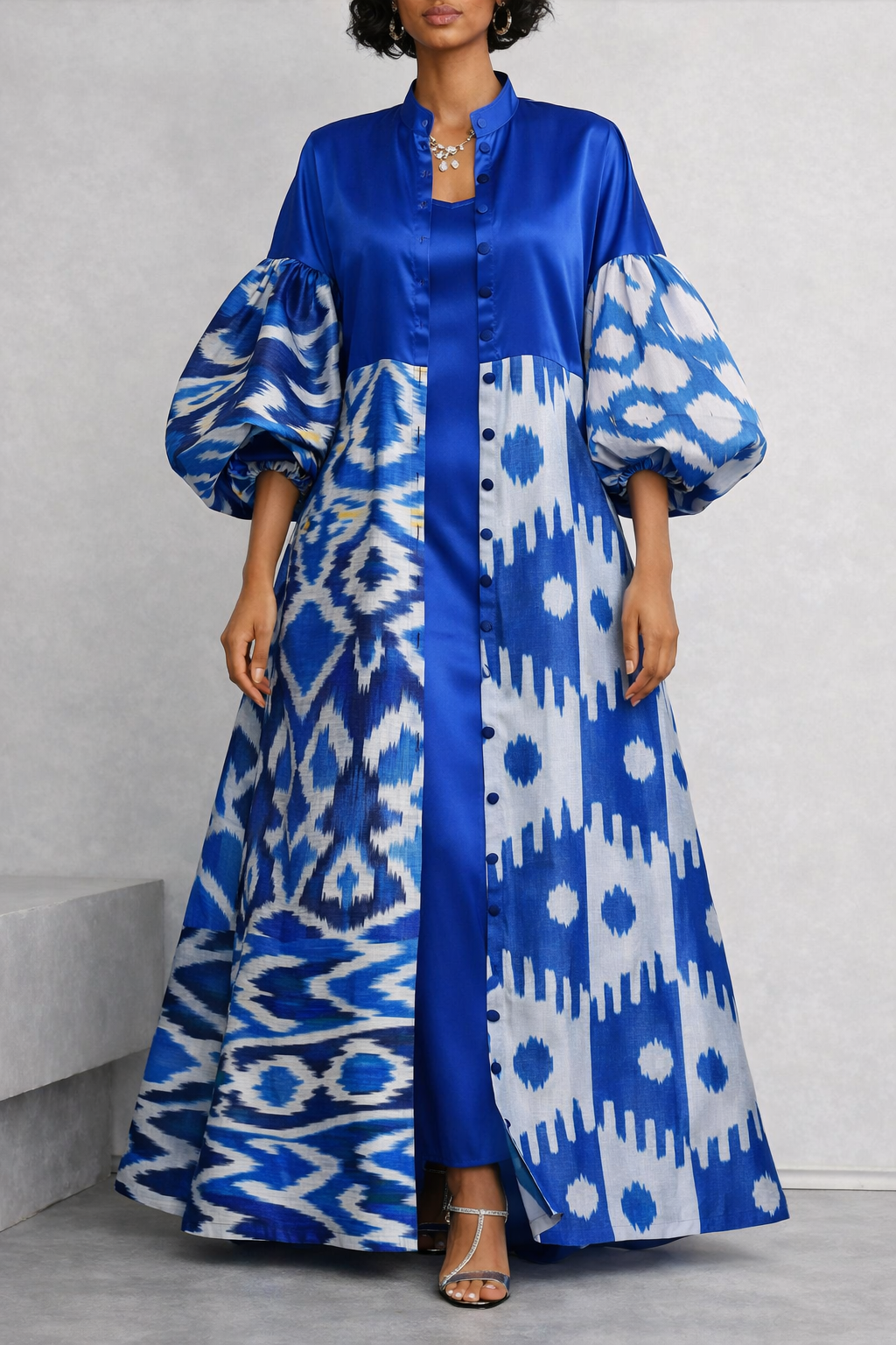 Ikat Maxi Bazaar Dress