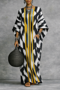 Indigo Atlas Gown