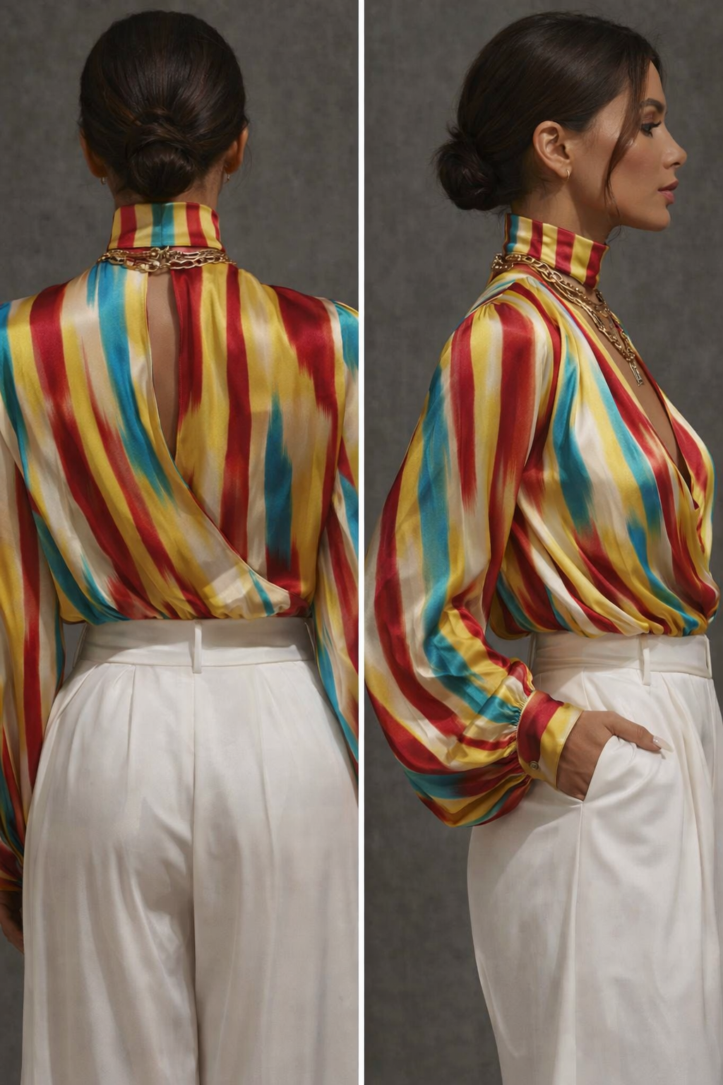 Ember Ikat Blouse