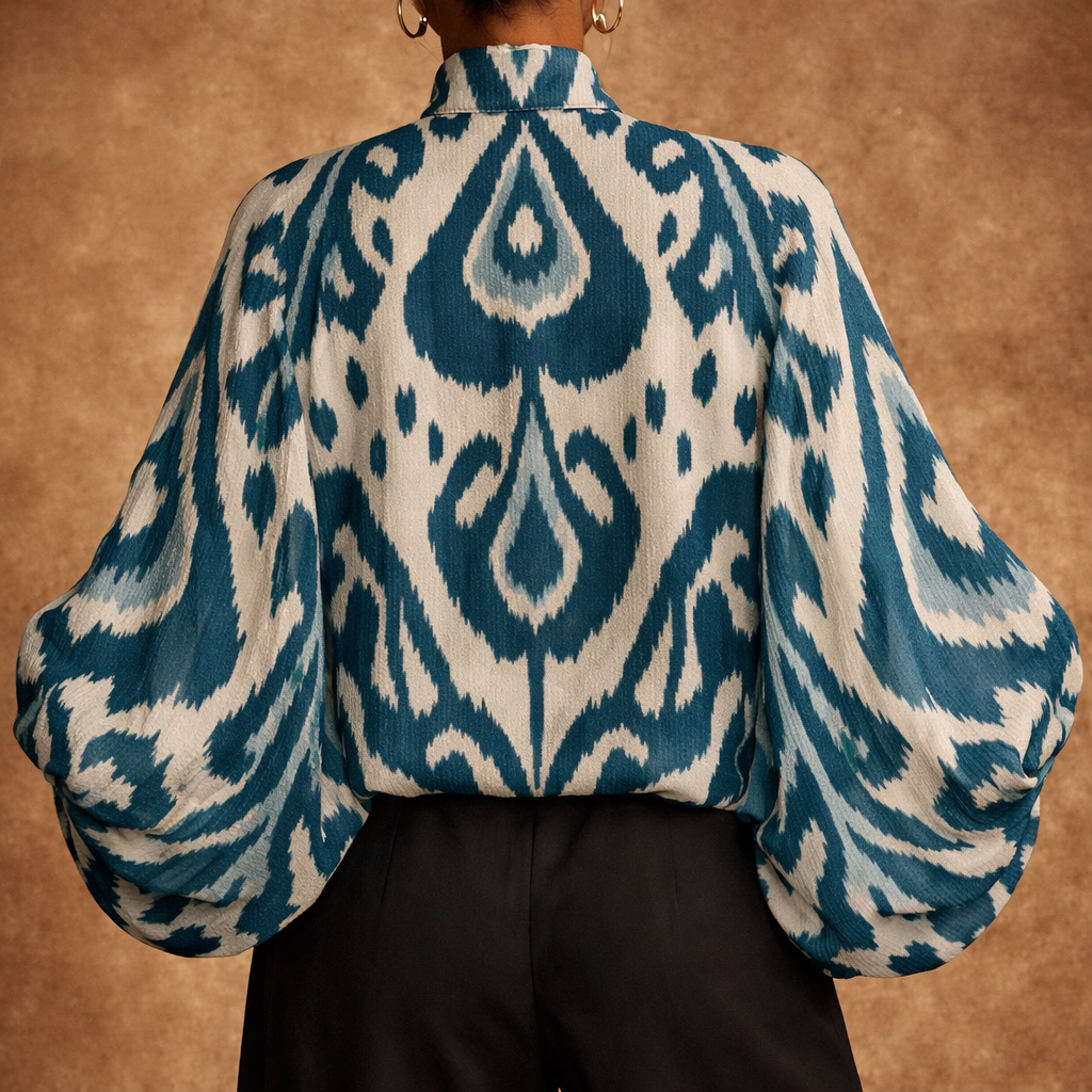 Ember Ikat Blouse