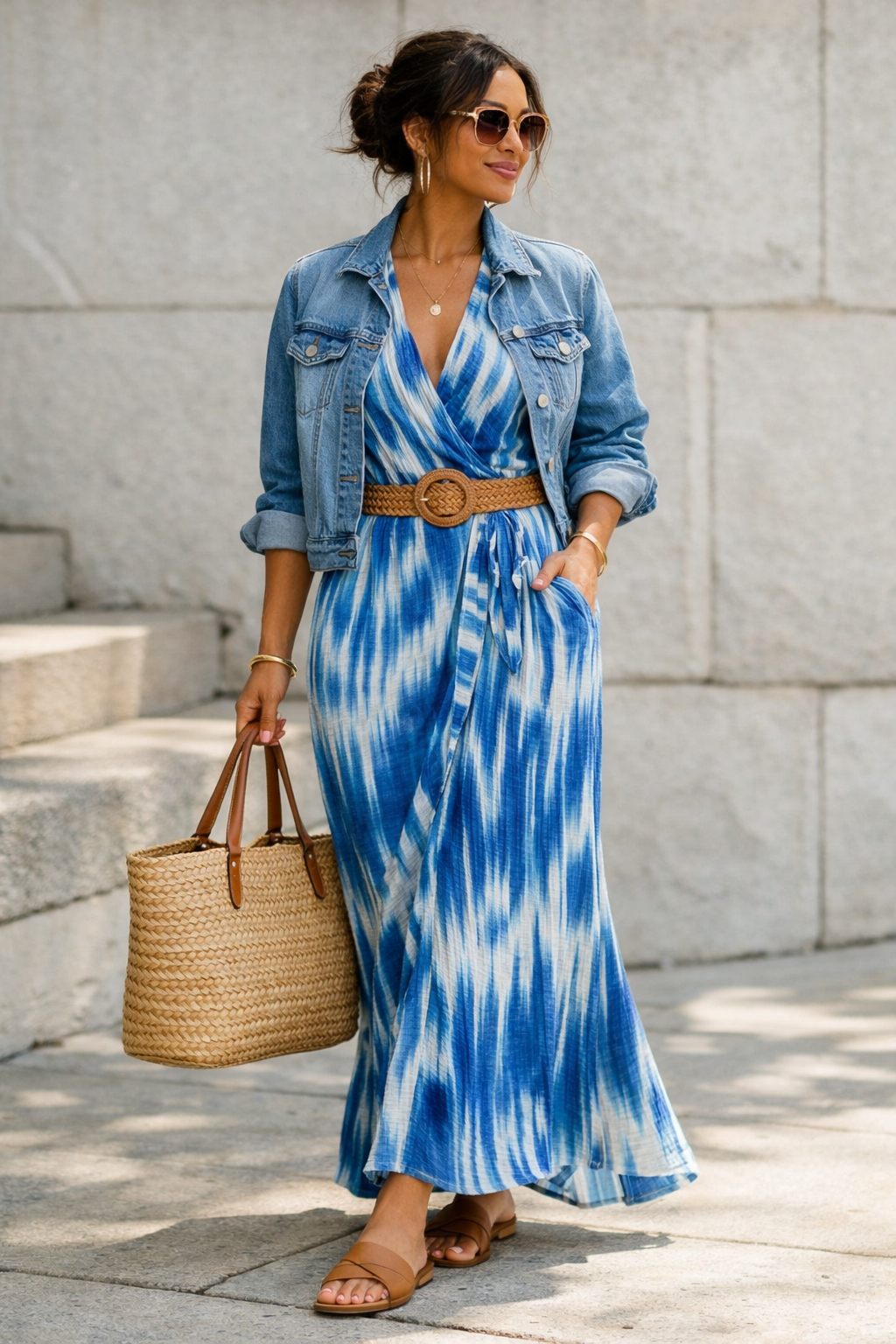 Horizon Satin Gown