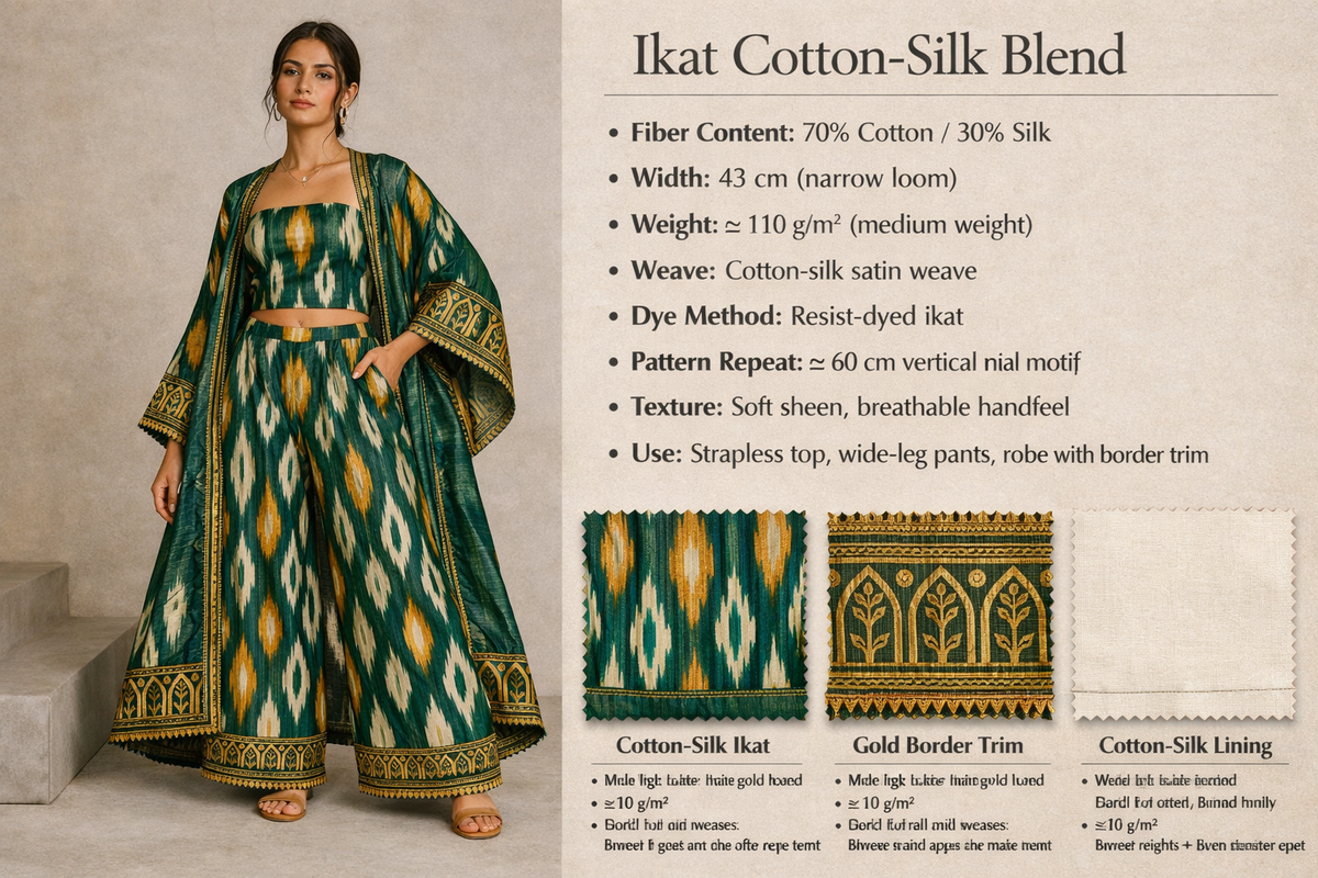 Court Verdant Gown Set