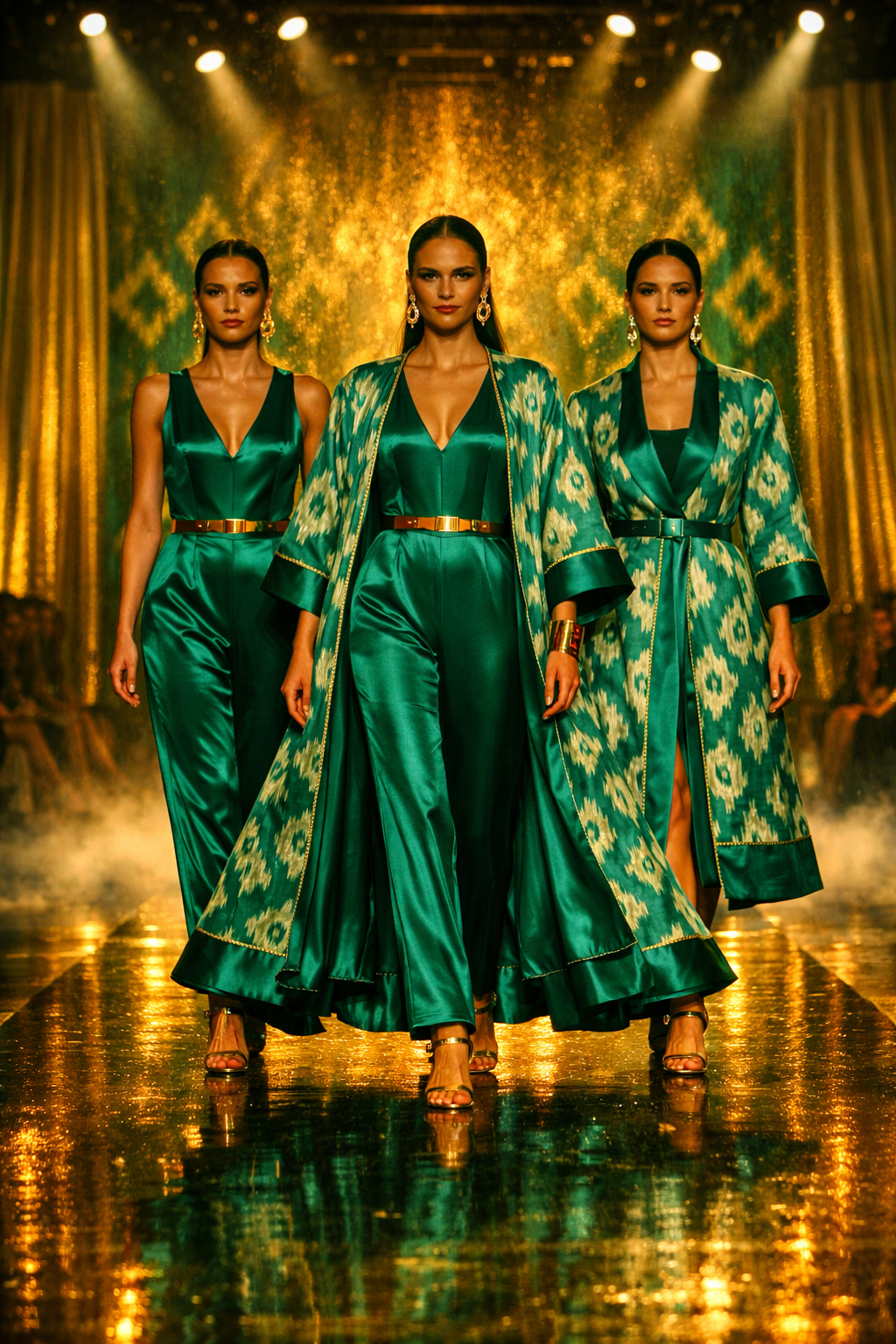 Emerald Long Robe