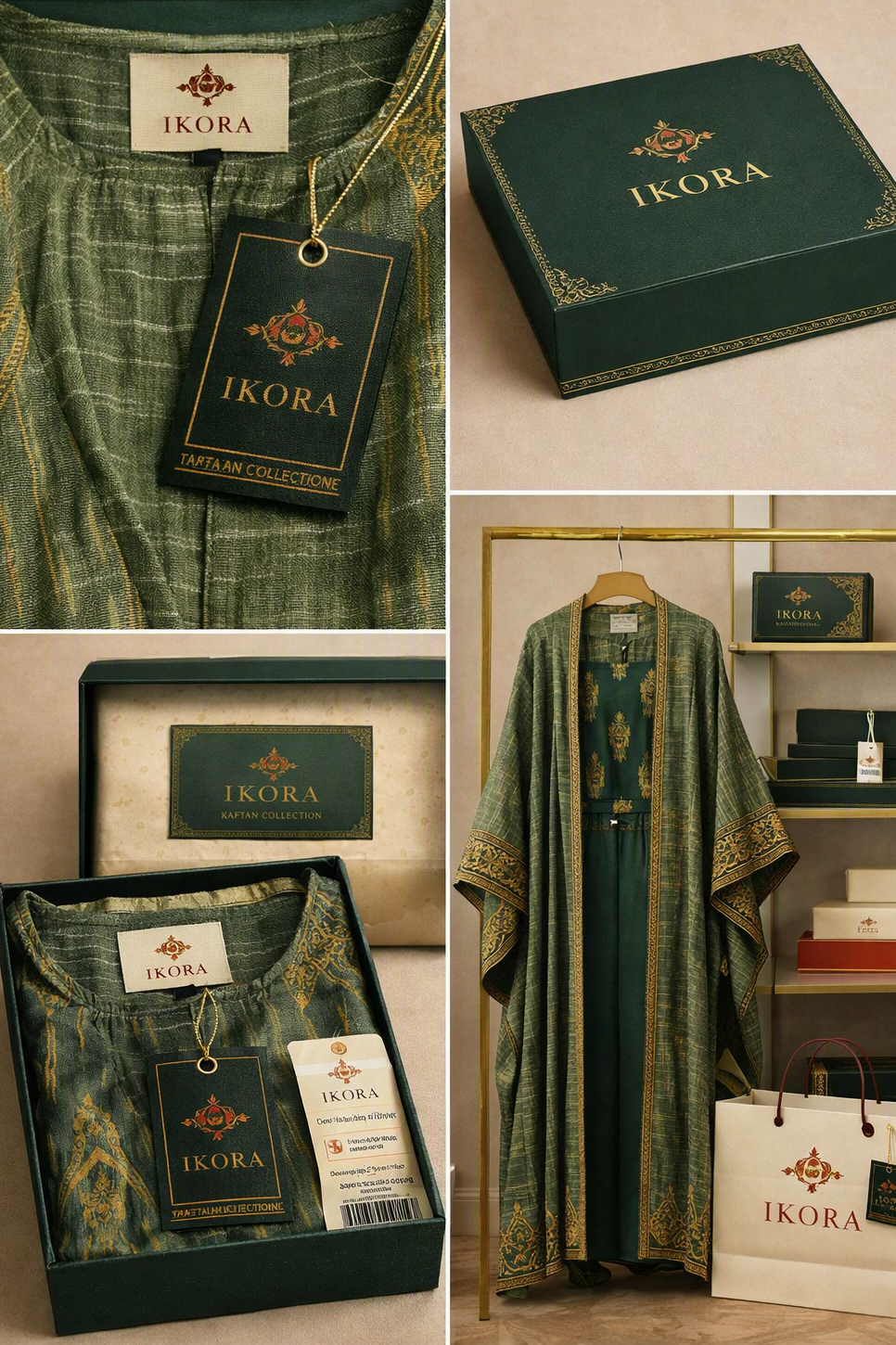 Court Verdant Gown Set