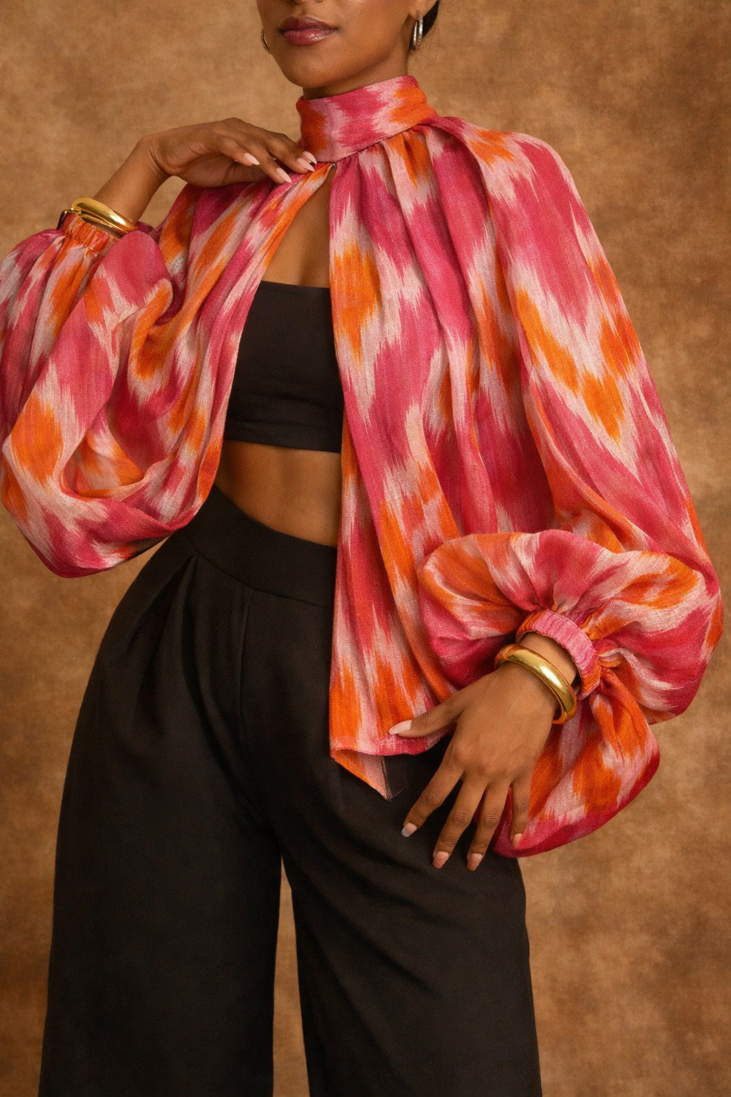 Ember Ikat Blouse