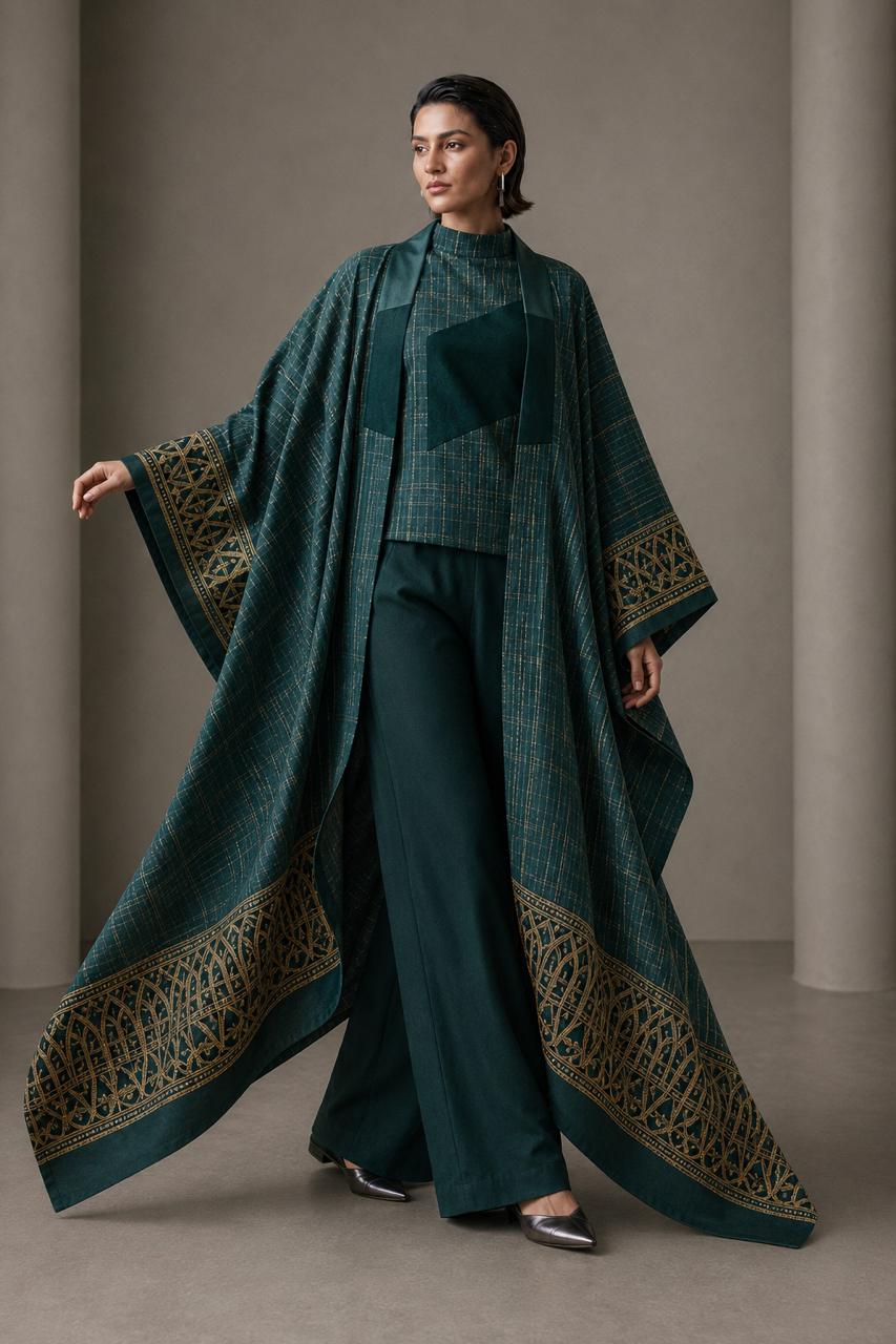 Court Crimson Gown Set — image 1
