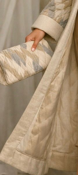 Gilded Ikat Crop Coat