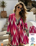 Ikat Magenta Resort Set — image 1
