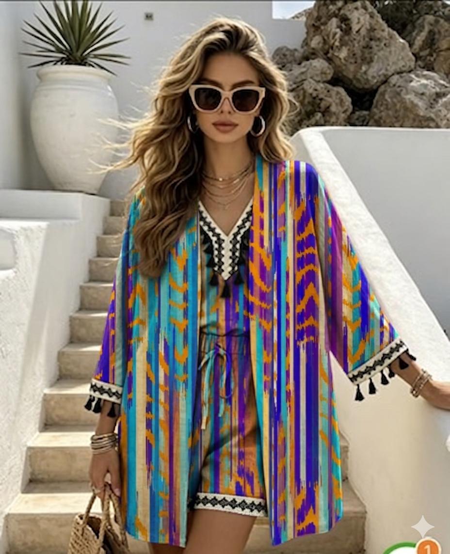 Stripe Carnival Resort Set — image 1
