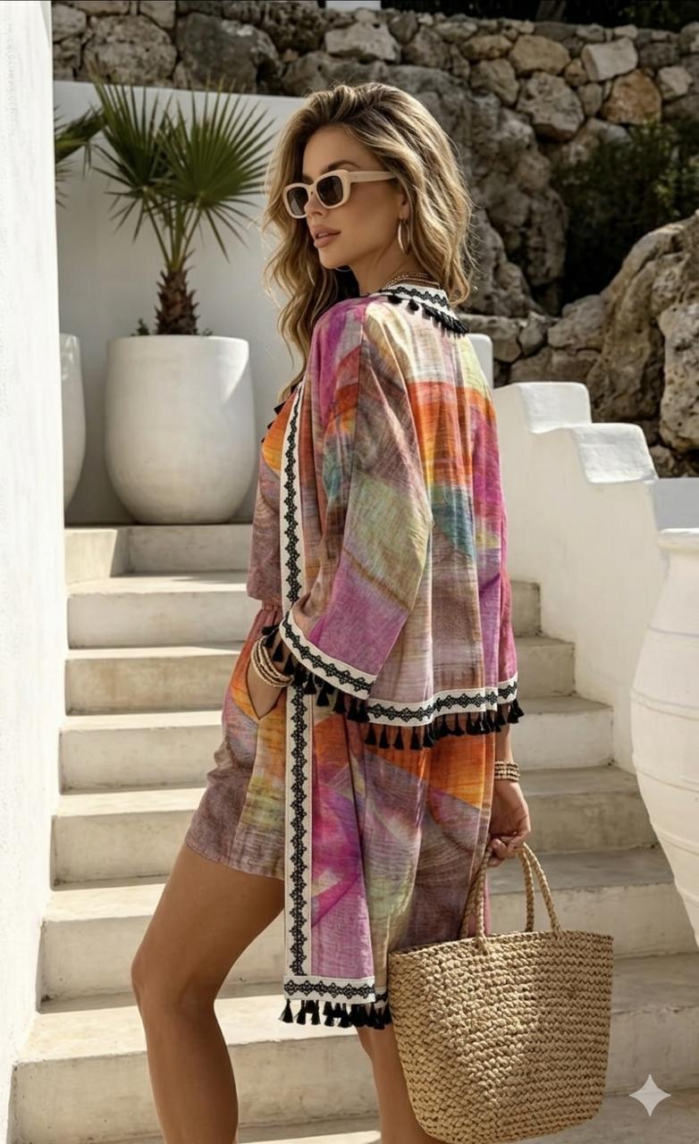 Dye Coral Tie Resort Set — image 2