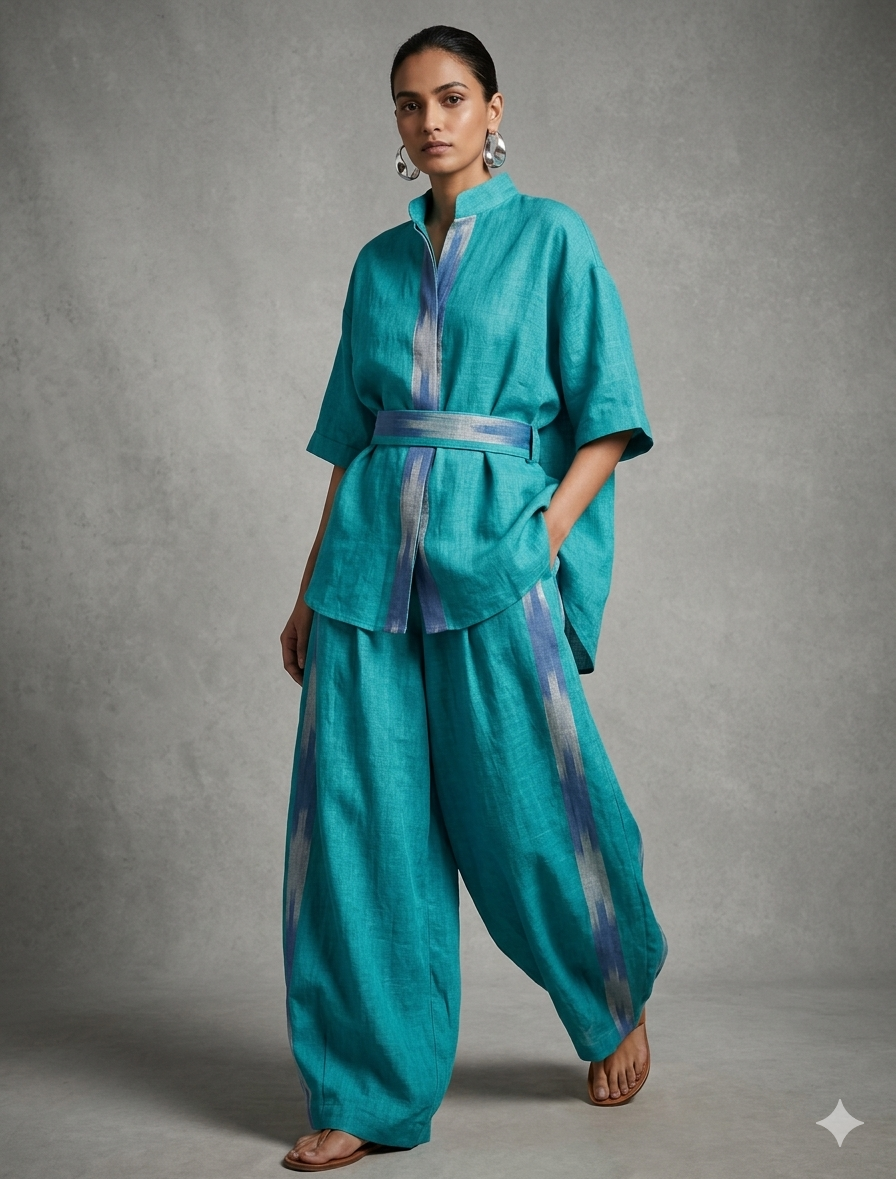 Ikat Belted Ember Set
